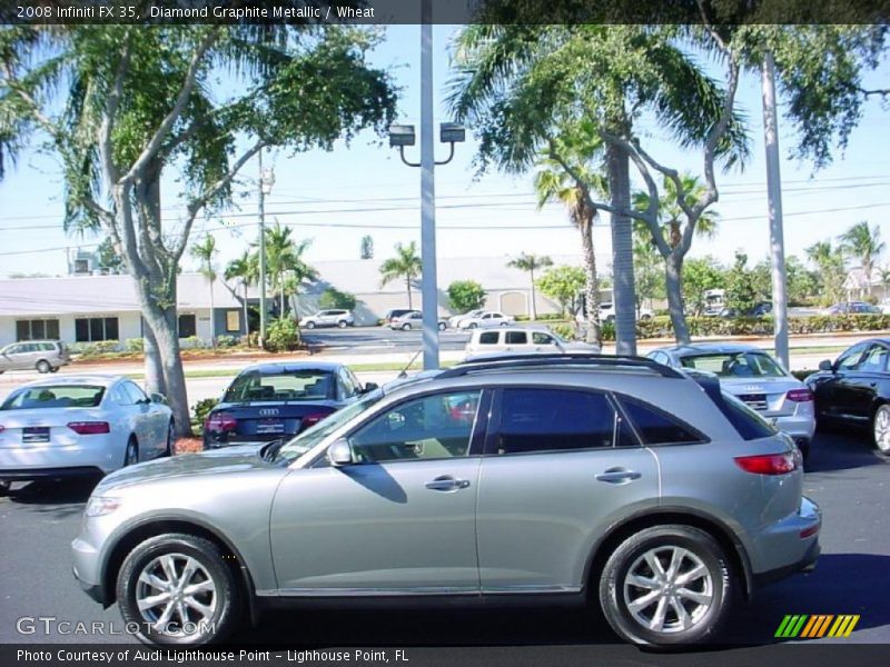 Diamond Graphite Metallic / Wheat 2008 Infiniti FX 35