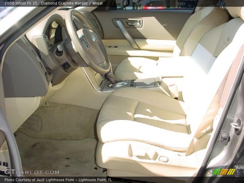 Diamond Graphite Metallic / Wheat 2008 Infiniti FX 35