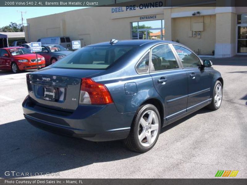 Barents Blue Metallic / Quartz 2008 Volvo S40 2.4i