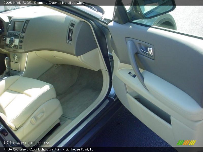 Diamond Graphite Metallic / Wheat 2008 Infiniti FX 35
