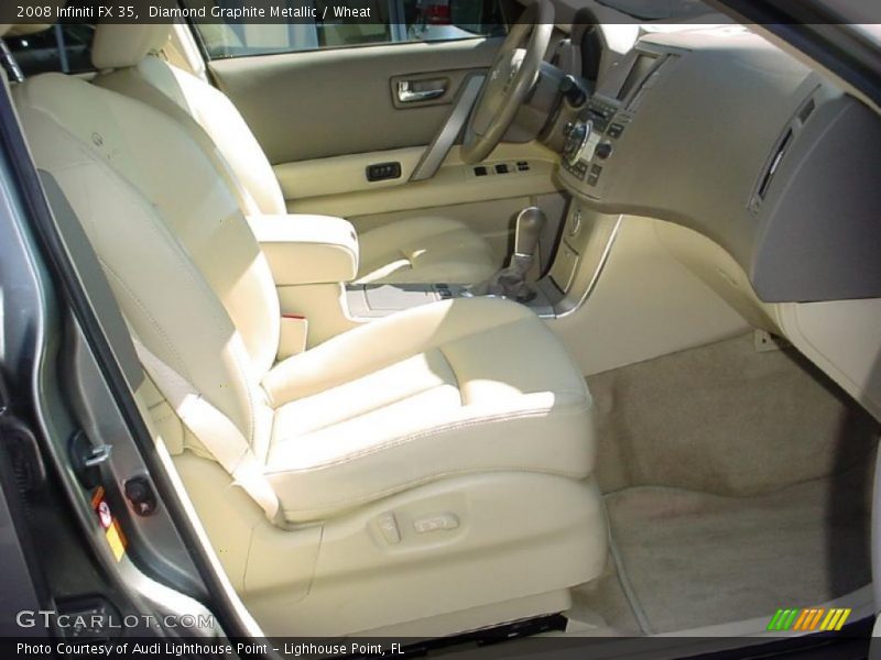 Diamond Graphite Metallic / Wheat 2008 Infiniti FX 35
