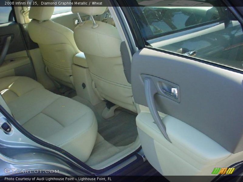 Diamond Graphite Metallic / Wheat 2008 Infiniti FX 35