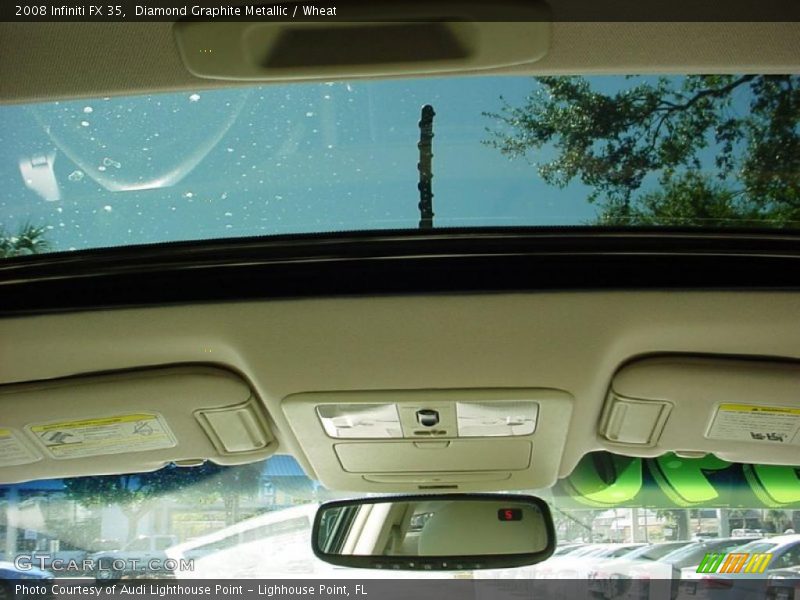 Diamond Graphite Metallic / Wheat 2008 Infiniti FX 35