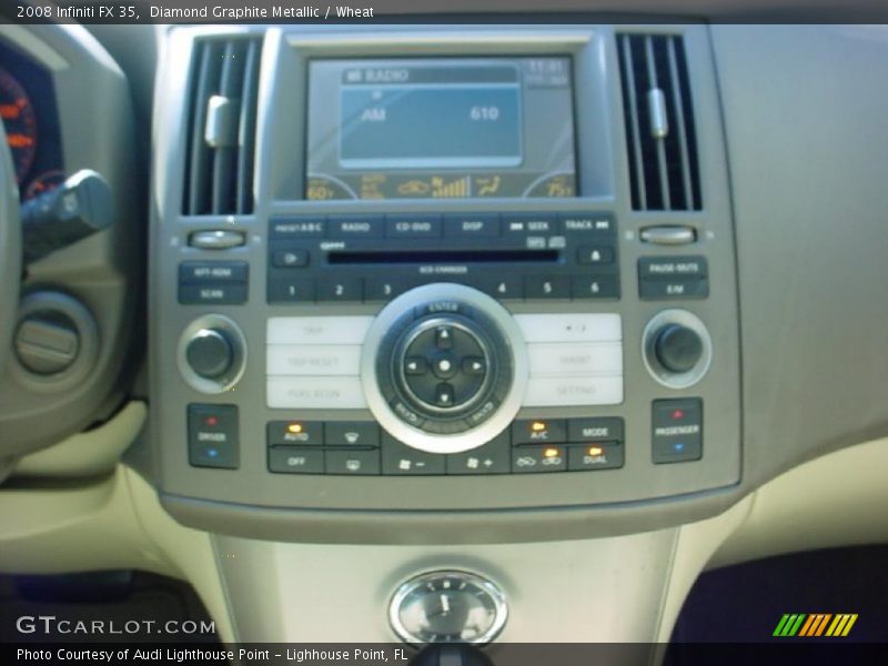Diamond Graphite Metallic / Wheat 2008 Infiniti FX 35