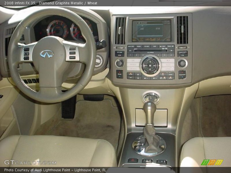 Diamond Graphite Metallic / Wheat 2008 Infiniti FX 35