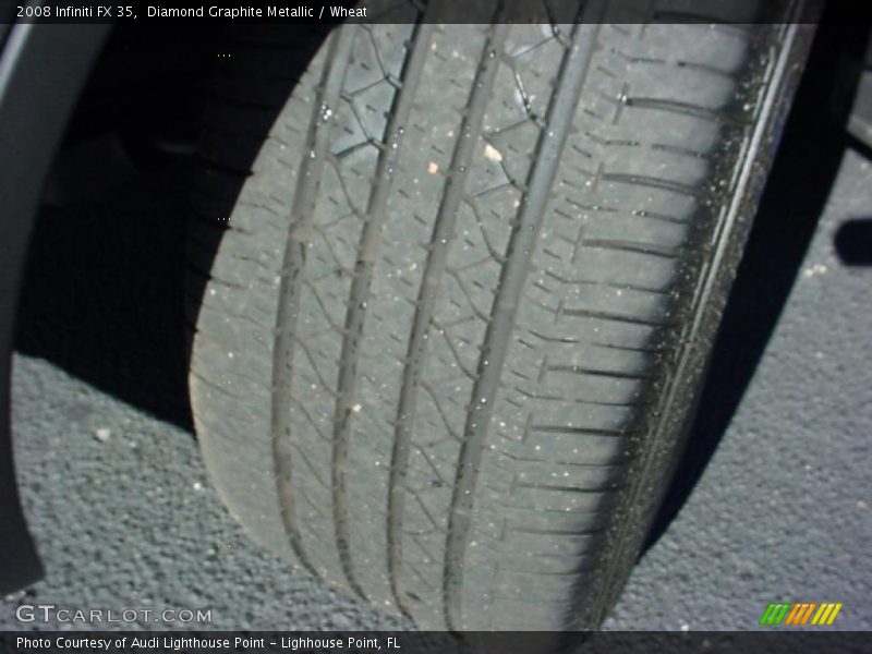 Diamond Graphite Metallic / Wheat 2008 Infiniti FX 35