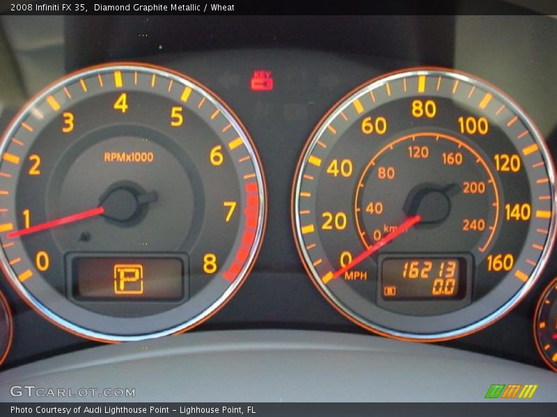 Diamond Graphite Metallic / Wheat 2008 Infiniti FX 35