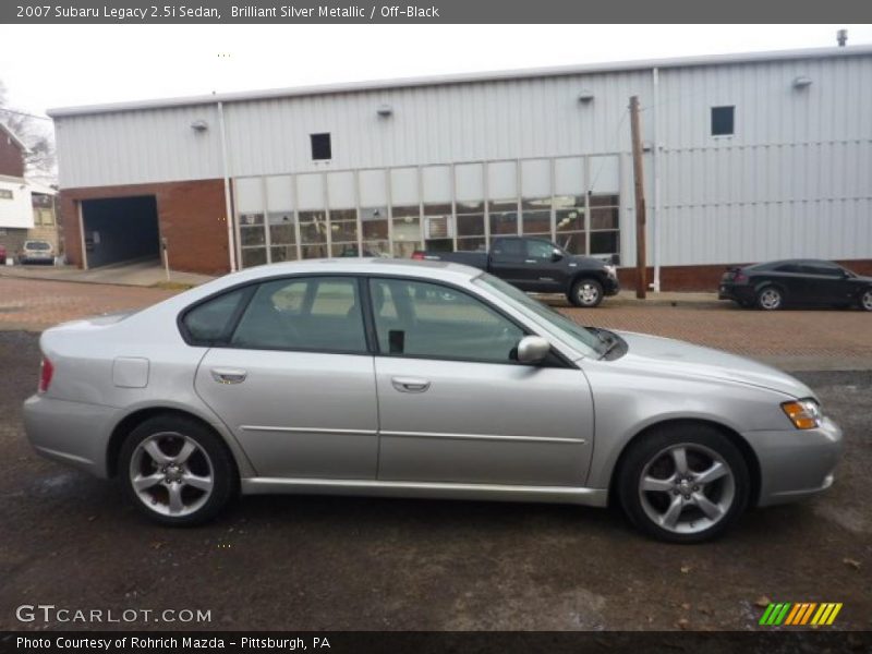  2007 Legacy 2.5i Sedan Brilliant Silver Metallic