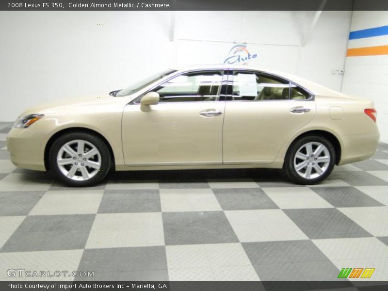 Golden Almond Metallic / Cashmere 2008 Lexus ES 350