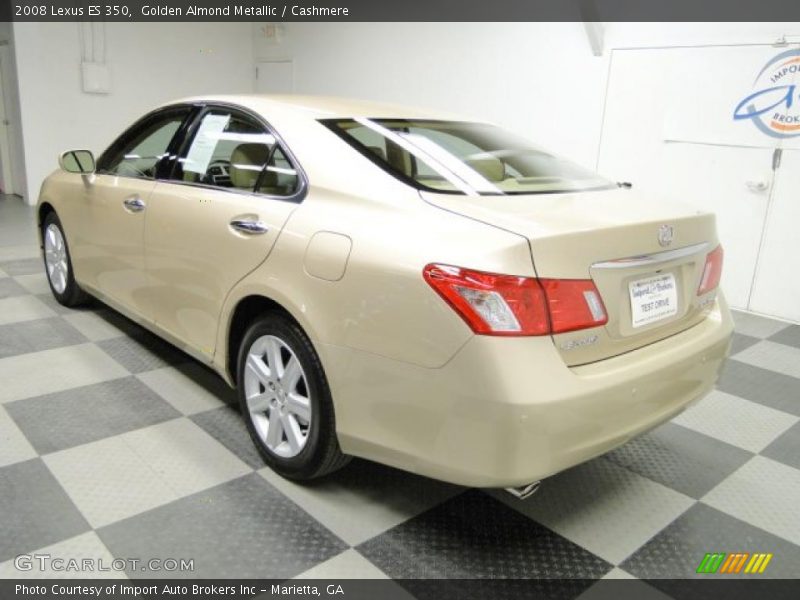 Golden Almond Metallic / Cashmere 2008 Lexus ES 350