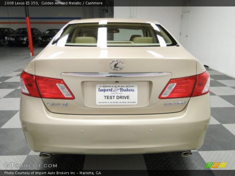 Golden Almond Metallic / Cashmere 2008 Lexus ES 350