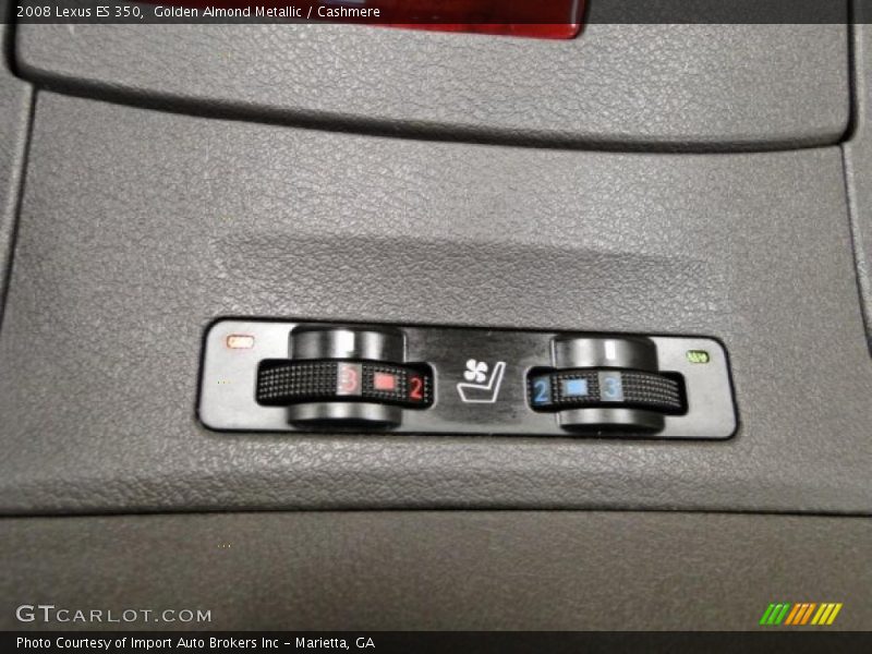 Golden Almond Metallic / Cashmere 2008 Lexus ES 350