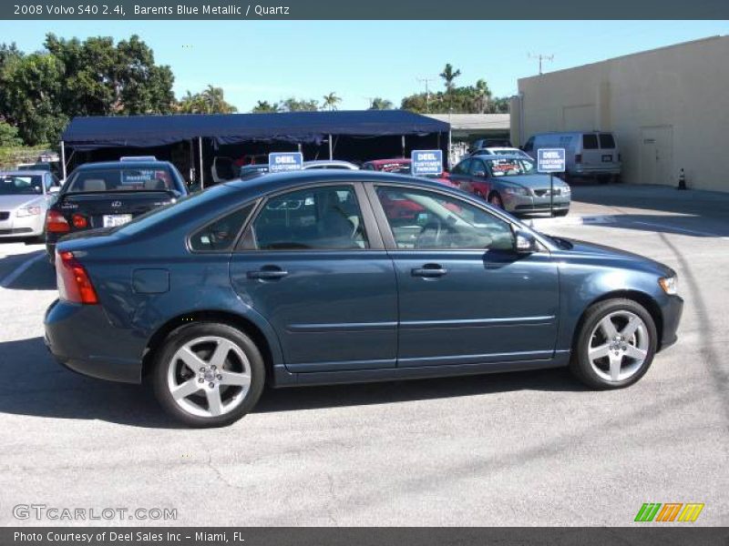Barents Blue Metallic / Quartz 2008 Volvo S40 2.4i