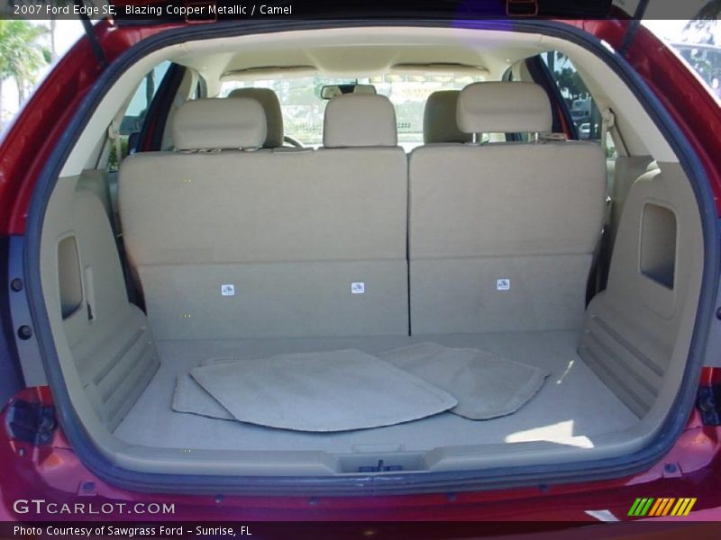 Blazing Copper Metallic / Camel 2007 Ford Edge SE