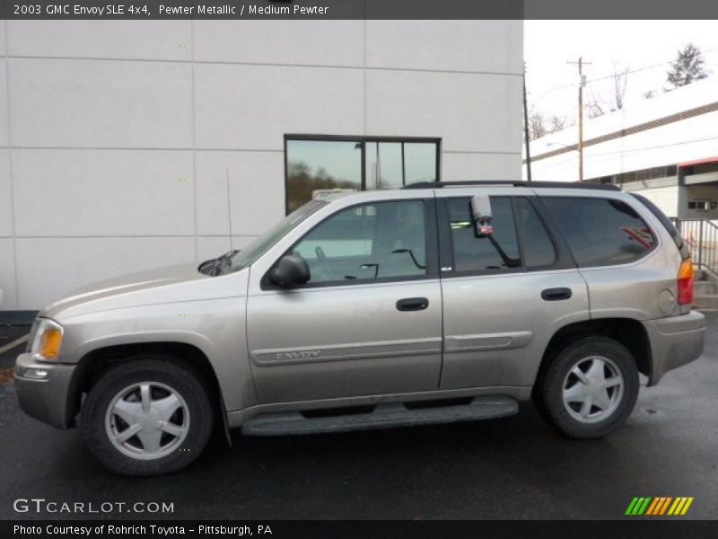 Pewter Metallic / Medium Pewter 2003 GMC Envoy SLE 4x4