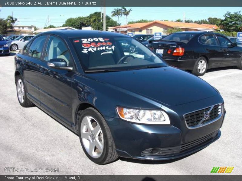 Barents Blue Metallic / Quartz 2008 Volvo S40 2.4i