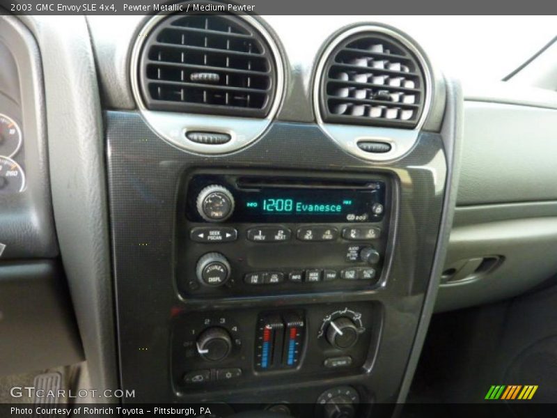 Pewter Metallic / Medium Pewter 2003 GMC Envoy SLE 4x4