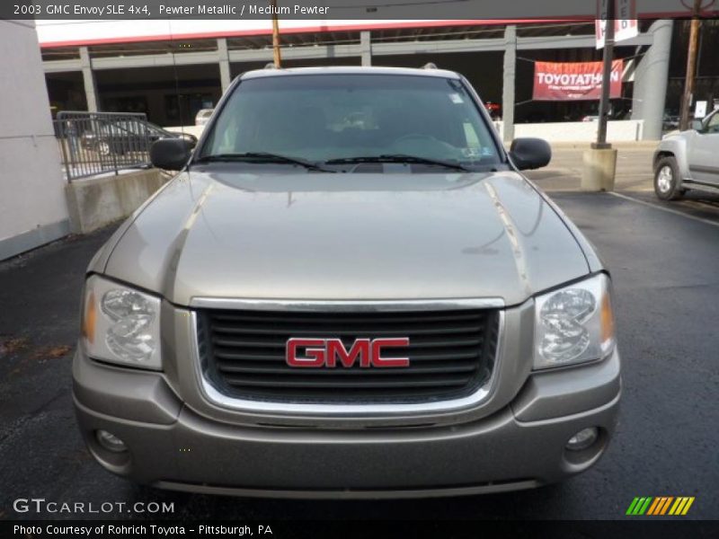 Pewter Metallic / Medium Pewter 2003 GMC Envoy SLE 4x4