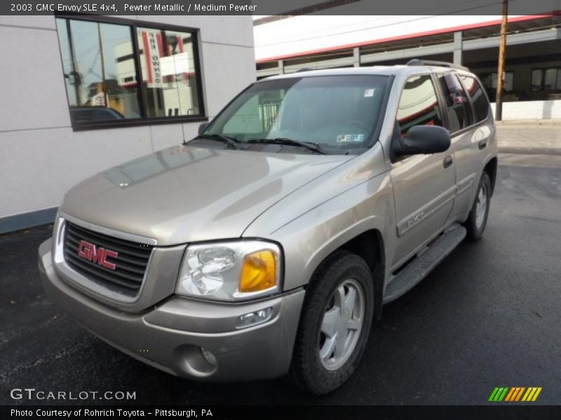 Pewter Metallic / Medium Pewter 2003 GMC Envoy SLE 4x4