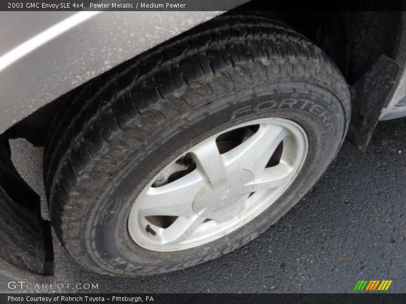 Pewter Metallic / Medium Pewter 2003 GMC Envoy SLE 4x4