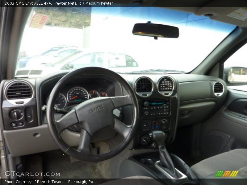 Pewter Metallic / Medium Pewter 2003 GMC Envoy SLE 4x4