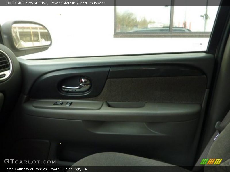 Pewter Metallic / Medium Pewter 2003 GMC Envoy SLE 4x4