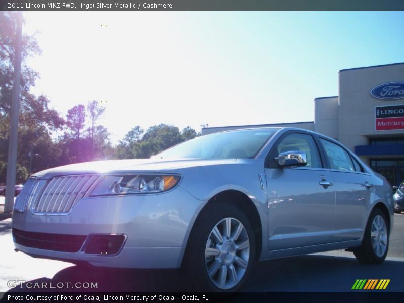 Ingot Silver Metallic / Cashmere 2011 Lincoln MKZ FWD