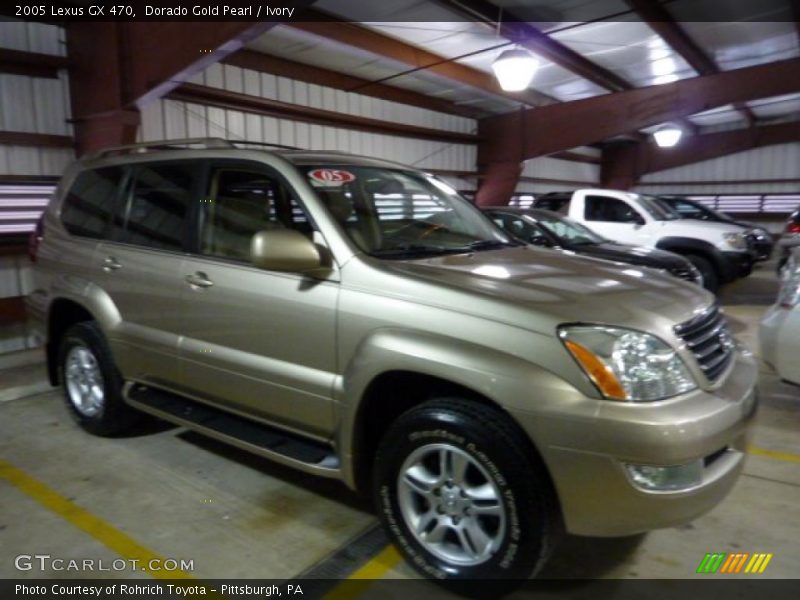 Dorado Gold Pearl / Ivory 2005 Lexus GX 470