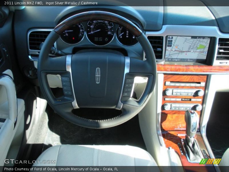 Ingot Silver Metallic / Cashmere 2011 Lincoln MKZ FWD