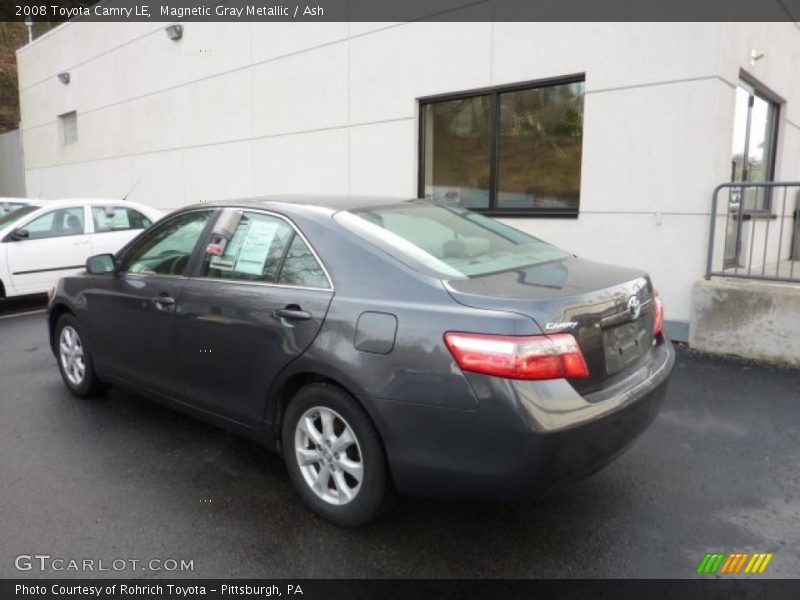 Magnetic Gray Metallic / Ash 2008 Toyota Camry LE