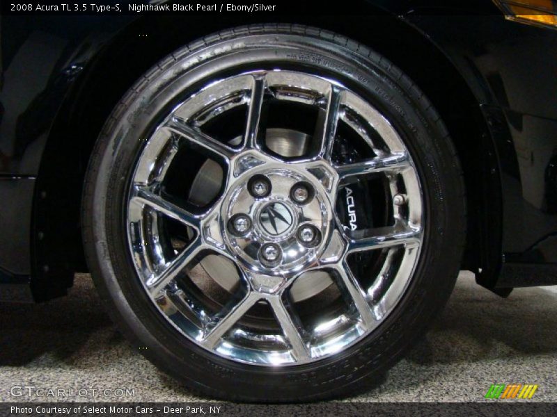 Nighthawk Black Pearl / Ebony/Silver 2008 Acura TL 3.5 Type-S