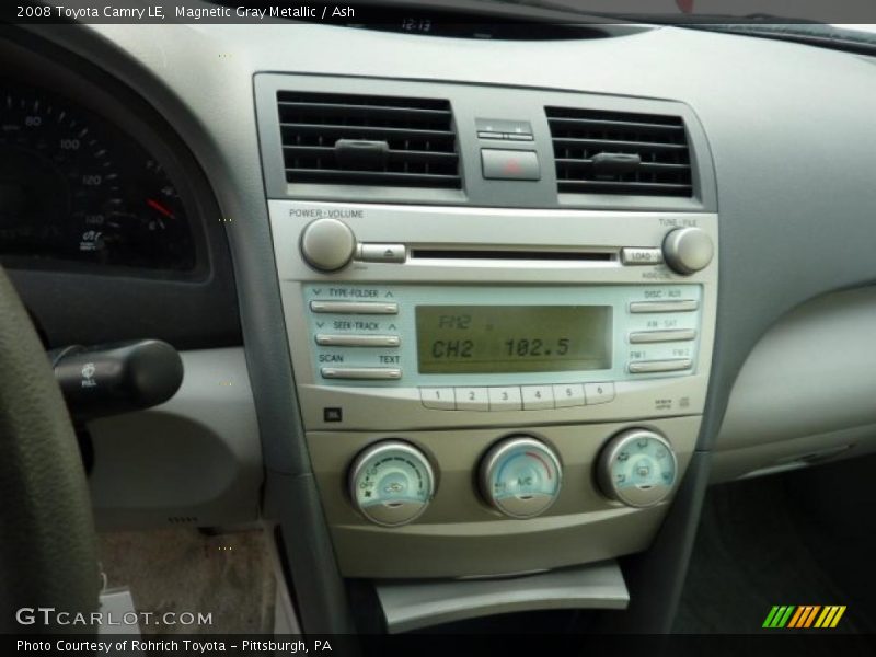Magnetic Gray Metallic / Ash 2008 Toyota Camry LE