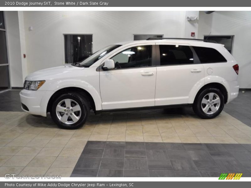 Stone White / Dark Slate Gray 2010 Dodge Journey SXT