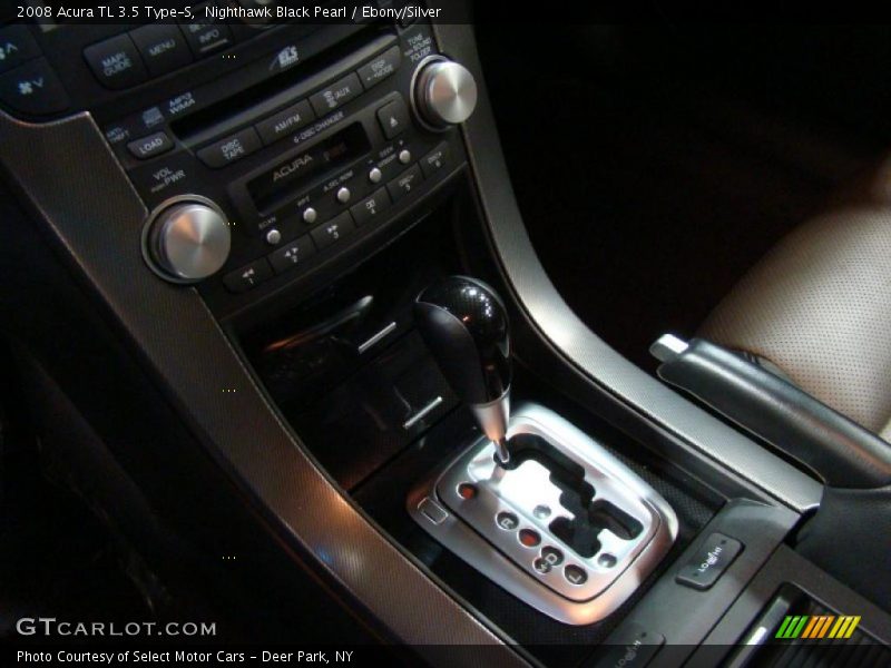 Nighthawk Black Pearl / Ebony/Silver 2008 Acura TL 3.5 Type-S