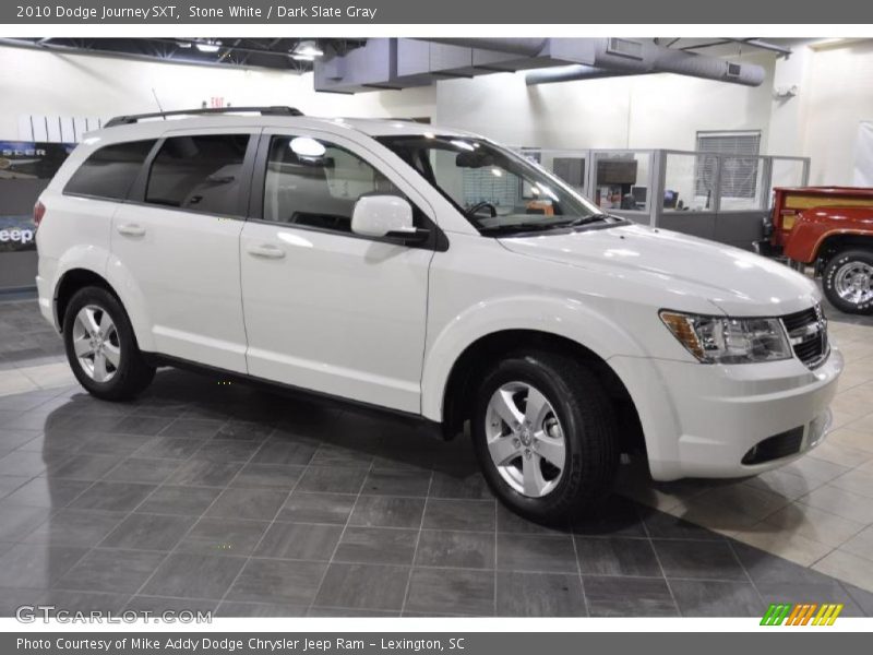Stone White / Dark Slate Gray 2010 Dodge Journey SXT