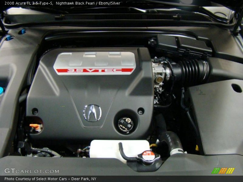 Nighthawk Black Pearl / Ebony/Silver 2008 Acura TL 3.5 Type-S