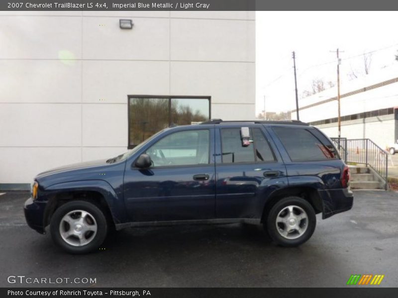 Imperial Blue Metallic / Light Gray 2007 Chevrolet TrailBlazer LS 4x4