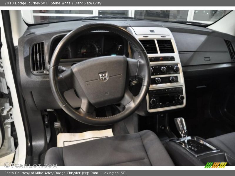 Stone White / Dark Slate Gray 2010 Dodge Journey SXT