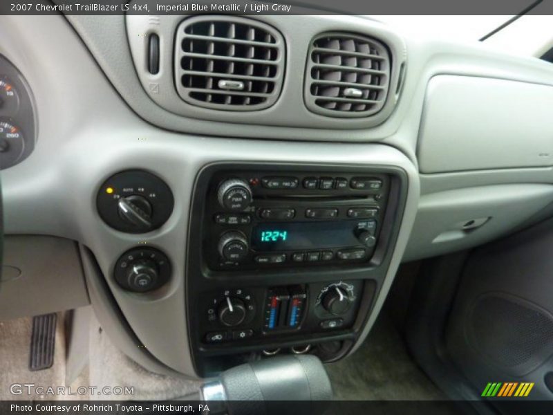 Imperial Blue Metallic / Light Gray 2007 Chevrolet TrailBlazer LS 4x4