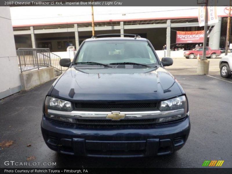 Imperial Blue Metallic / Light Gray 2007 Chevrolet TrailBlazer LS 4x4