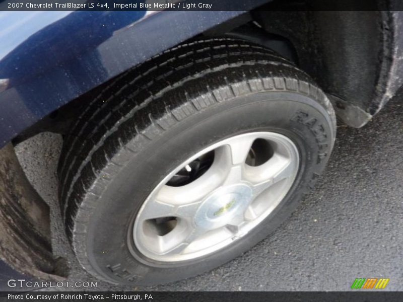 Imperial Blue Metallic / Light Gray 2007 Chevrolet TrailBlazer LS 4x4