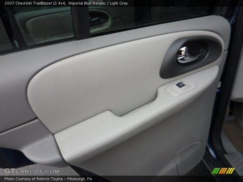 Imperial Blue Metallic / Light Gray 2007 Chevrolet TrailBlazer LS 4x4
