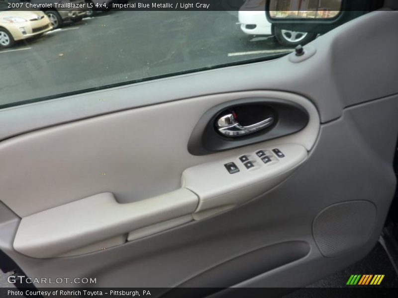 Imperial Blue Metallic / Light Gray 2007 Chevrolet TrailBlazer LS 4x4