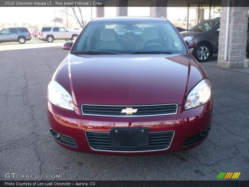 Red Jewel Tintcoat / Gray 2010 Chevrolet Impala LT
