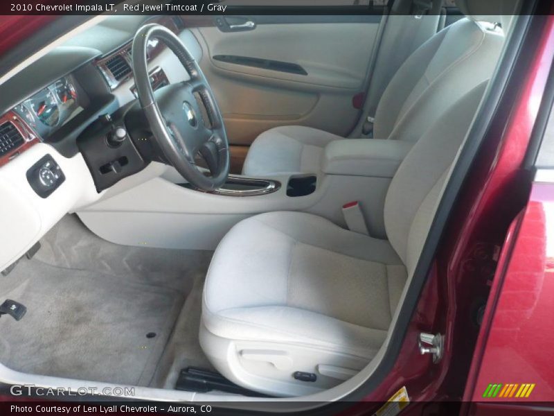 Red Jewel Tintcoat / Gray 2010 Chevrolet Impala LT
