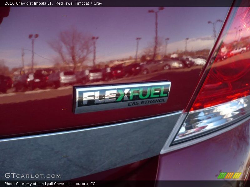 Red Jewel Tintcoat / Gray 2010 Chevrolet Impala LT