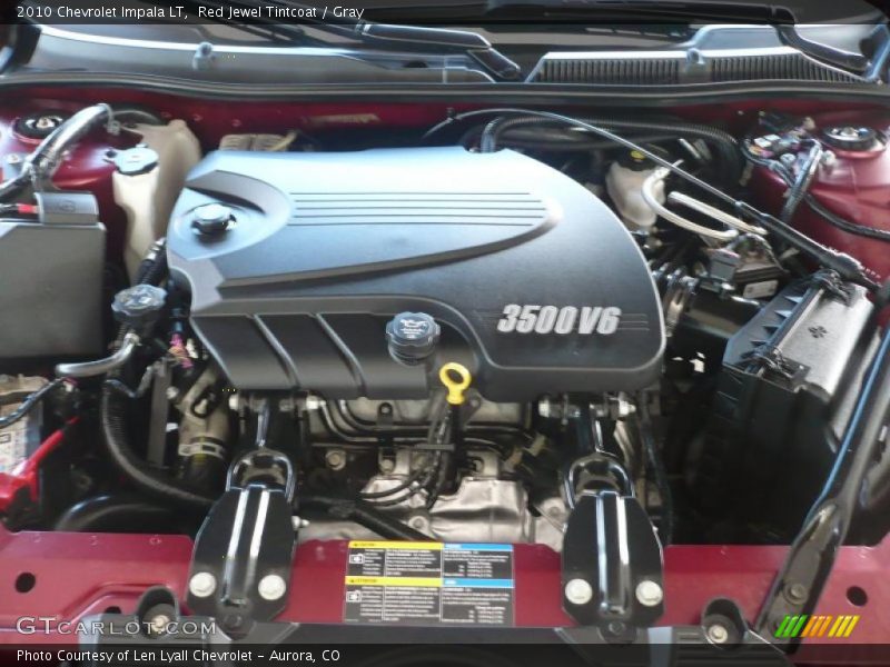 Red Jewel Tintcoat / Gray 2010 Chevrolet Impala LT