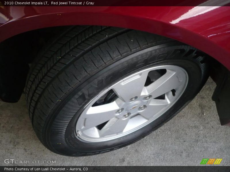 Red Jewel Tintcoat / Gray 2010 Chevrolet Impala LT