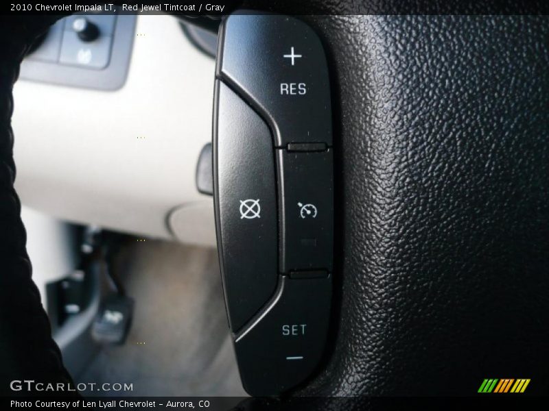 Red Jewel Tintcoat / Gray 2010 Chevrolet Impala LT