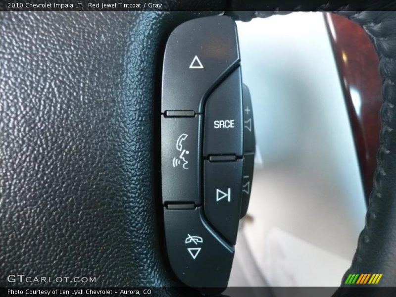 Red Jewel Tintcoat / Gray 2010 Chevrolet Impala LT